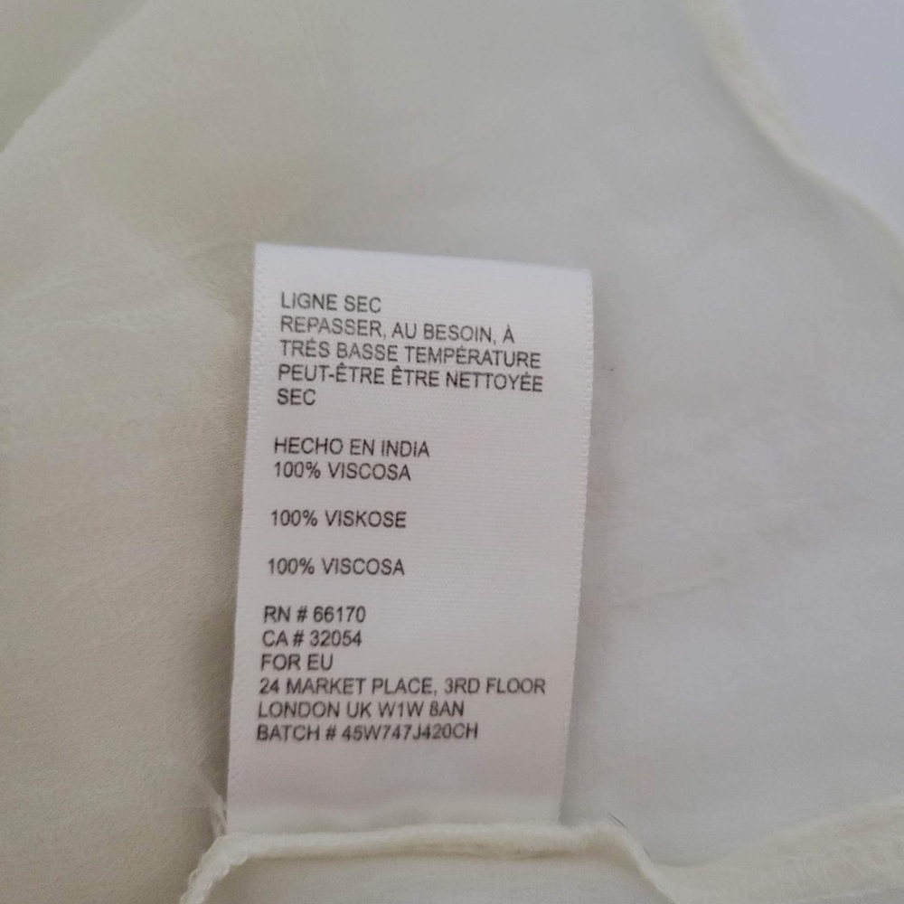 Kimchi Blue Romantic Boho Ruffle Tiered Chiffon Jacket L - Picture 7 of 9